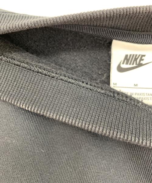 NIKE（ナイキ）NIKE (ナイキ) stussy (ステューシー) スウェットプルオーバー ブラック サイズ:Mの古着・服飾アイテム