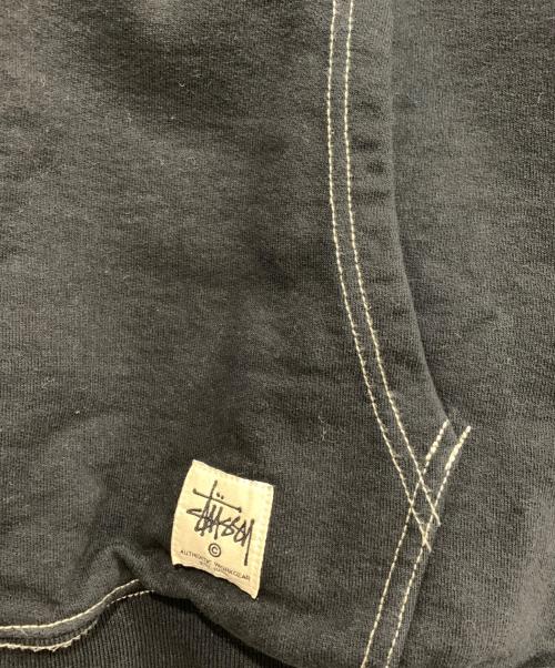 stussy（ステューシー）stussy (ステューシー) ジップパーカー ブラック サイズ:Lの古着・服飾アイテム