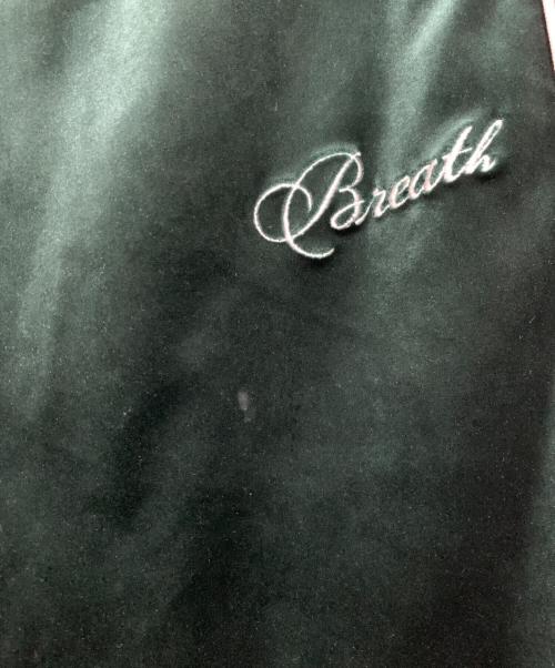BREATH（ブレス）BREATH (ブレス) ベロアパンツ グリーン サイズ:Mの古着・服飾アイテム