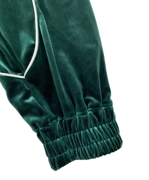 BREATH（ブレス）BREATH (ブレス) ベロアトラックジャケット グリーン サイズ:Mの古着・服飾アイテム