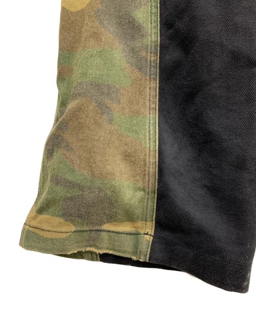 ANTIDOTEWORLDWIDE（アンチドートワールドワイド）antidoteworldwide (アンチドートワールドワイド) ペインターパンツ オリーブ×ブラック サイズ:Mの古着・服飾アイテム