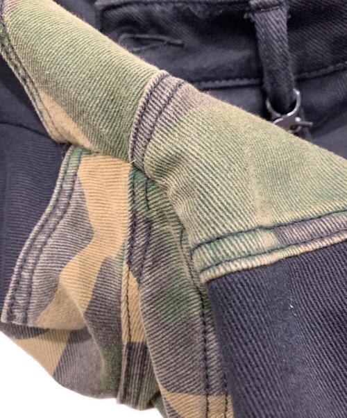 ANTIDOTEWORLDWIDE（アンチドートワールドワイド）antidoteworldwide (アンチドートワールドワイド) ペインターパンツ オリーブ×ブラック サイズ:Mの古着・服飾アイテム