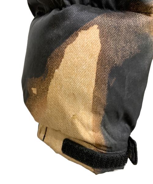 THE NORTH FACE（ザ ノース フェイス）THE NORTH FACE (ザ ノース フェイス) Supreme (シュプリーム) ダウンジャケット ブラウン×ブラック サイズ:Mの古着・服飾アイテム