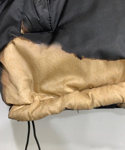 THE NORTH FACE（ザ ノース フェイス）THE NORTH FACE (ザ ノース フェイス) Supreme (シュプリーム) ダウンジャケット ブラウン×ブラック サイズ:Mの古着・服飾アイテム