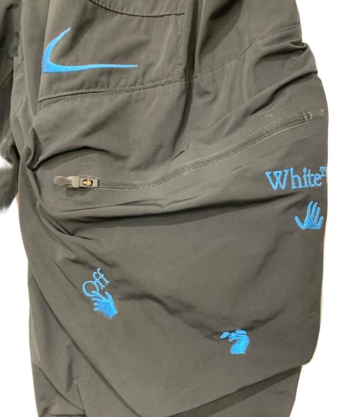 NIKE（ナイキ）NIKE (ナイキ) OFFWHITE (オフホワイト) トラックパンツ ブラック サイズ:Lの古着・服飾アイテム