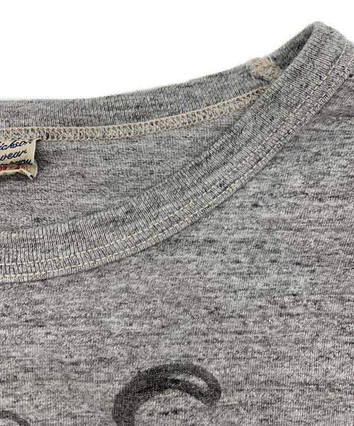 BUZZ RICKSON'S（バズリクソンズ）Buzz Rickson's (バズリクソンズ) 半袖カットソー グレー サイズ:Mの古着・服飾アイテム