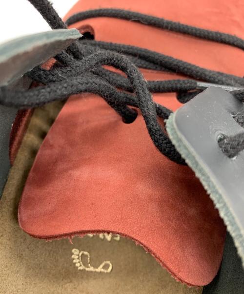 BIRKENSTOCK（ビルケンシュトック）BIRKENSTOCK (ビルケンシュトック) シューズ レッド×ブラック サイズ:40の古着・服飾アイテム