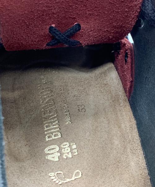 BIRKENSTOCK（ビルケンシュトック）BIRKENSTOCK (ビルケンシュトック) シューズ レッド×ブラック サイズ:40の古着・服飾アイテム