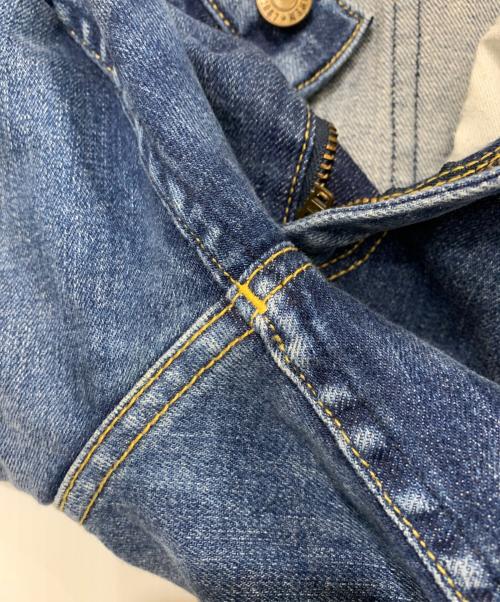 POLO RALPH LAUREN（ポロ・ラルフローレン）POLO RALPH LAUREN (ポロ・ラルフローレン) クラッシュ加工デニムパンツ ブルー サイズ:29の古着・服飾アイテム