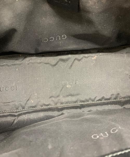 GUCCI（グッチ）GUCCI (グッチ) ハンドバッグ ブラックの古着・服飾アイテム