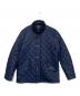 COLE HAAN（コールハーン）の古着「キルテッドバーンジャケット」｜ネイビー