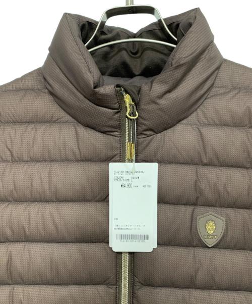 Felisi（フェリージ）Felisi (フェリージ) ダウンジャケット ブラウン サイズ:Lの古着・服飾アイテム