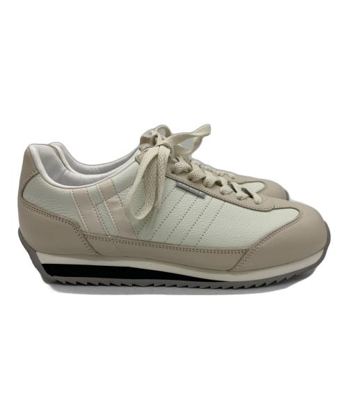 PATRICK（パトリック）PATRICK (パトリック) ローカットスニーカー ホワイト×ベージュ サイズ:24.5㎝の古着・服飾アイテム