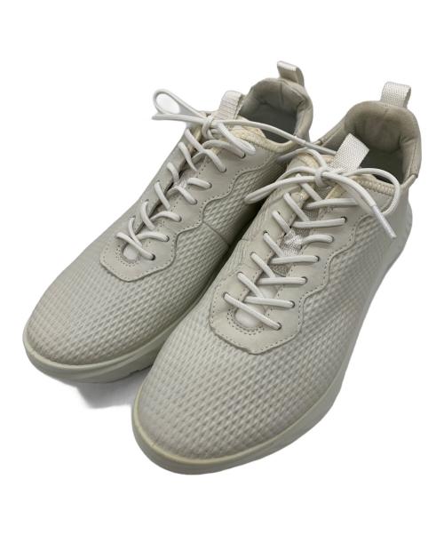 ECCO（エコー）ECCO (エコー) スニーカー ホワイト サイズ:24の古着・服飾アイテム