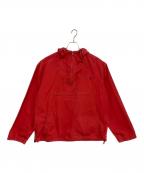 RALPH LAURENラルフローレン）の古着「プルオーバーパーカー」｜レッド