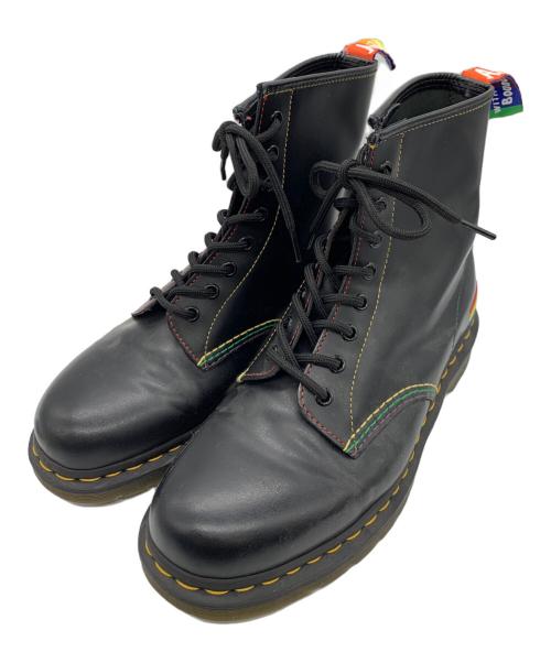 Dr.Martens（ドクターマーチン）Dr.Martens (ドクターマーチン) 8ホールレースアップブーツ ブラック サイズ:9UKの古着・服飾アイテム
