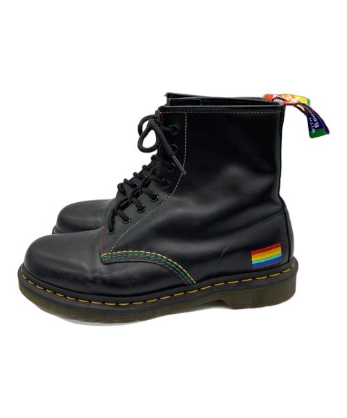 Dr.Martens（ドクターマーチン）Dr.Martens (ドクターマーチン) 8ホールレースアップブーツ ブラック サイズ:9UKの古着・服飾アイテム