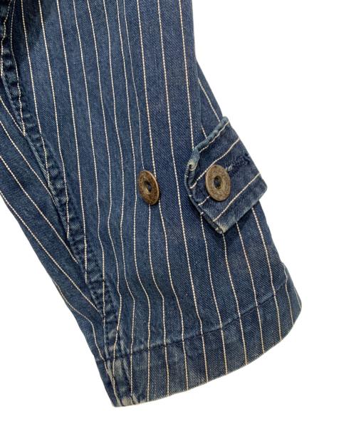 MOMOTARO JEANS（桃太郎ジーンズ）MOMOTARO JEANS (桃太郎ジーンズ) つなぎ ブルー サイズ:38の古着・服飾アイテム