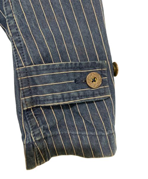 MOMOTARO JEANS（桃太郎ジーンズ）MOMOTARO JEANS (桃太郎ジーンズ) つなぎ ブルー サイズ:38の古着・服飾アイテム