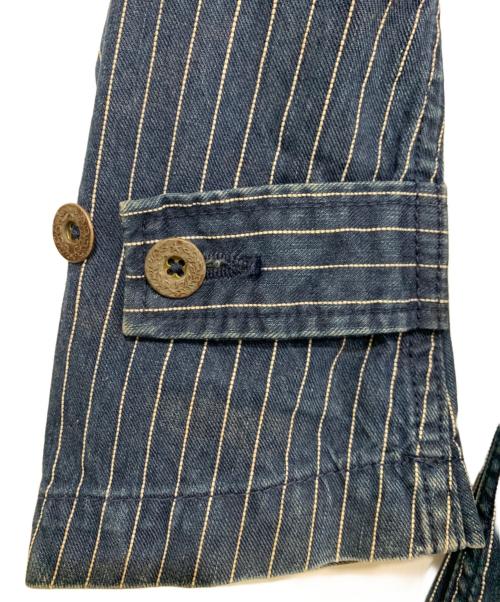 MOMOTARO JEANS（桃太郎ジーンズ）MOMOTARO JEANS (桃太郎ジーンズ) つなぎ ブルー サイズ:38の古着・服飾アイテム