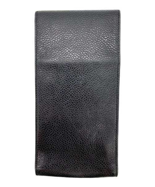 CHANEL（シャネル）CHANEL (シャネル) メガネケース ブラックの古着・服飾アイテム