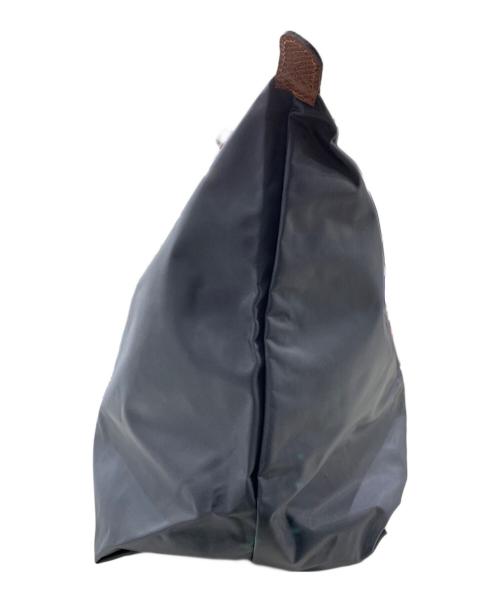 LONGCHAMP（ロンシャン）LONGCHAMP (ロンシャン) ナイロンハンドバッグ グレーの古着・服飾アイテム