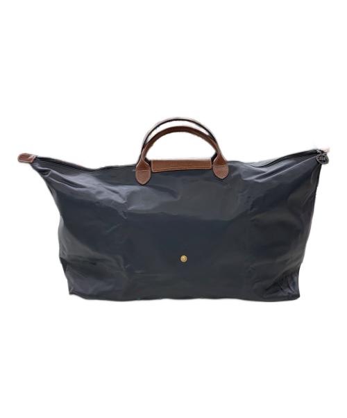 LONGCHAMP（ロンシャン）LONGCHAMP (ロンシャン) ナイロンハンドバッグ グレーの古着・服飾アイテム