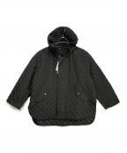 MICHEL KLEINミッシェルクラン）の古着「キルティングコート」｜ブラック