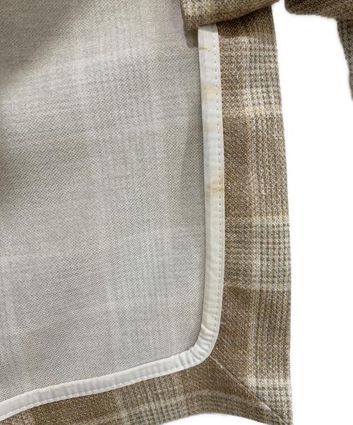 CIRCOLO 1901（チルコロ1901）Circolo 1901 (チルコロ1901) テーラードジャケット ブラウン サイズ:Lの古着・服飾アイテム