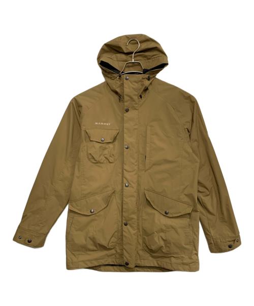 MAMMUT（マムート）MAMMUT (マムート) マウンテン ソフトシェル パーカー アジアンフィット ブラウン サイズ:Lの古着・服飾アイテム