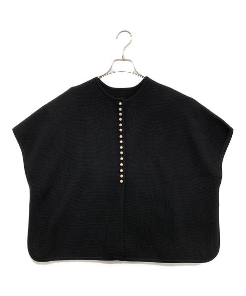 BALLSEY（ボールジィ）BALLSEY (ボールジィ) ジレ ブラック サイズ:Sの古着・服飾アイテム