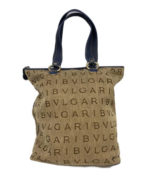 BVLGARI（ブルガリ）BVLGARI (ブルガリ) ハンドバッグ カーキの古着・服飾アイテム