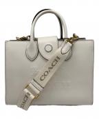 COACHコーチ）の古着「2WAYバッグ」｜ホワイト