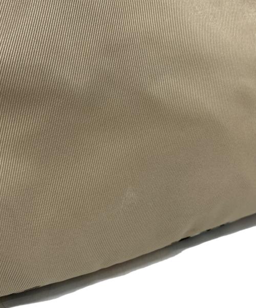 BURBERRY BLUE LABEL（バーバリー ブルー レーベル）BURBERRY BLUE LABEL (バーバリー ブルー レーベル) ノヴァチェック切替ナイロンハンドバッグ ベージュの古着・服飾アイテム