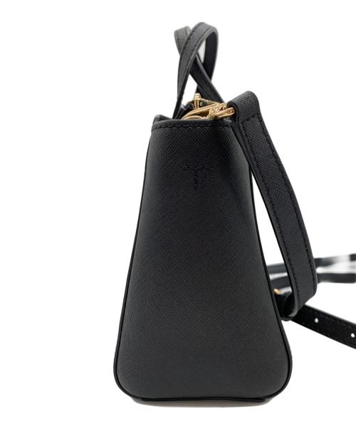 TORY BURCH（トリーバーチ）TORY BURCH (トリーバーチ) 2WAYバッグ ブラックの古着・服飾アイテム