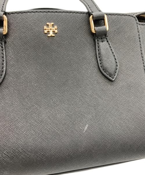 TORY BURCH（トリーバーチ）TORY BURCH (トリーバーチ) 2WAYバッグ ブラックの古着・服飾アイテム