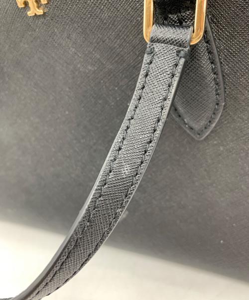 TORY BURCH（トリーバーチ）TORY BURCH (トリーバーチ) 2WAYバッグ ブラックの古着・服飾アイテム