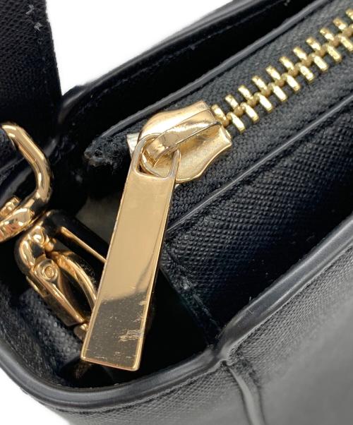 TORY BURCH（トリーバーチ）TORY BURCH (トリーバーチ) 2WAYバッグ ブラックの古着・服飾アイテム