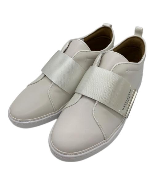 MACKINTOSH LONDON（マッキントッシュ ロンドン）MACKINTOSH LONDON (マッキントッシュ ロンドン) ローカットスニーカー アイボリー サイズ:24.5の古着・服飾アイテム