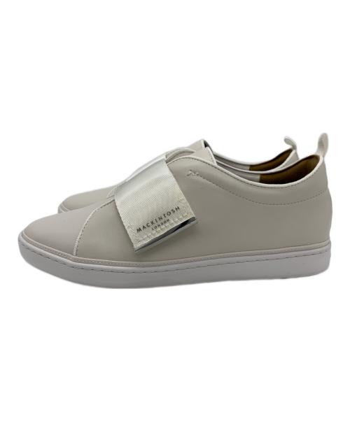MACKINTOSH LONDON（マッキントッシュ ロンドン）MACKINTOSH LONDON (マッキントッシュ ロンドン) ローカットスニーカー アイボリー サイズ:24.5の古着・服飾アイテム