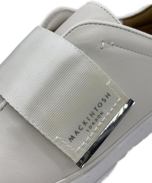 MACKINTOSH LONDON（マッキントッシュ ロンドン）MACKINTOSH LONDON (マッキントッシュ ロンドン) ローカットスニーカー アイボリー サイズ:24.5の古着・服飾アイテム