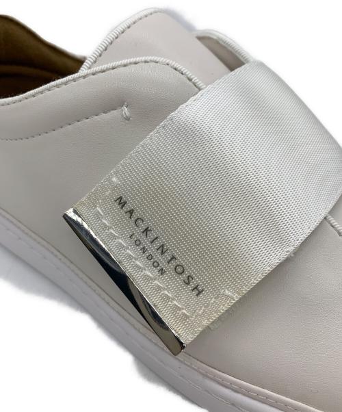 MACKINTOSH LONDON（マッキントッシュ ロンドン）MACKINTOSH LONDON (マッキントッシュ ロンドン) ローカットスニーカー アイボリー サイズ:24.5の古着・服飾アイテム