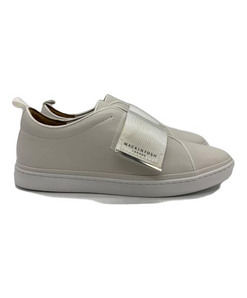 MACKINTOSH LONDON（マッキントッシュ ロンドン）MACKINTOSH LONDON (マッキントッシュ ロンドン) ローカットスニーカー ベージュ サイズ:24㎝の古着・服飾アイテム