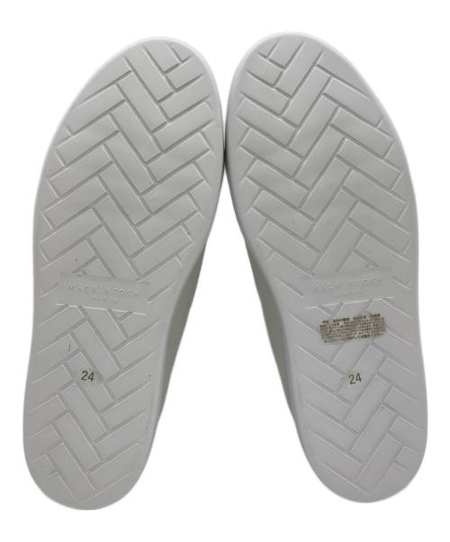 MACKINTOSH LONDON（マッキントッシュ ロンドン）MACKINTOSH LONDON (マッキントッシュ ロンドン) ローカットスニーカー ベージュ サイズ:24㎝の古着・服飾アイテム