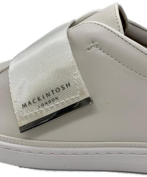 MACKINTOSH LONDON（マッキントッシュ ロンドン）MACKINTOSH LONDON (マッキントッシュ ロンドン) ローカットスニーカー ベージュ サイズ:24㎝の古着・服飾アイテム