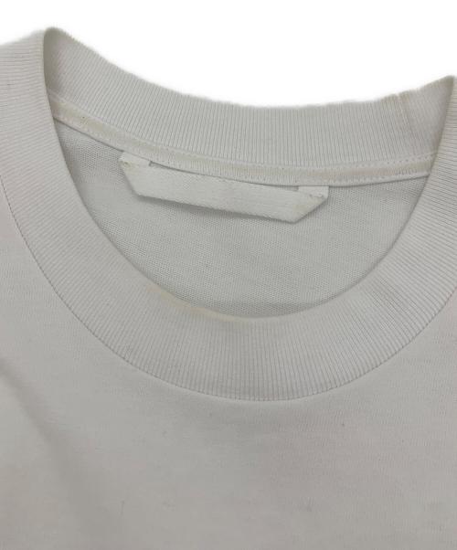 MONCLER（モンクレール）MONCLER (モンクレール) 半袖カットソー ホワイト サイズ:Lの古着・服飾アイテム