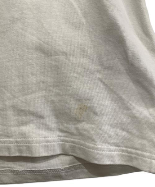 MONCLER（モンクレール）MONCLER (モンクレール) 半袖カットソー ホワイト サイズ:Lの古着・服飾アイテム