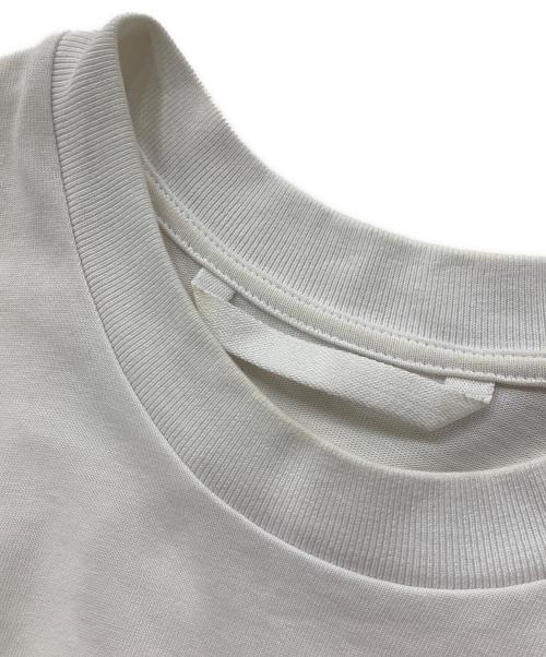MONCLER（モンクレール）MONCLER (モンクレール) 半袖カットソー ホワイト サイズ:Lの古着・服飾アイテム