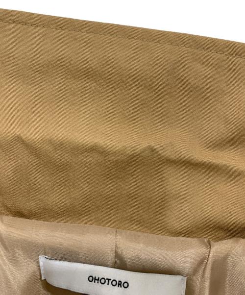 OHOTORO（オオトロ）OHOTORO (オオトロ) ステンカラーコート ベージュ サイズ:表記無しの古着・服飾アイテム