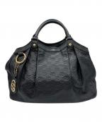 GUCCIグッチ）の古着「ハンドバッグ」｜ブラック